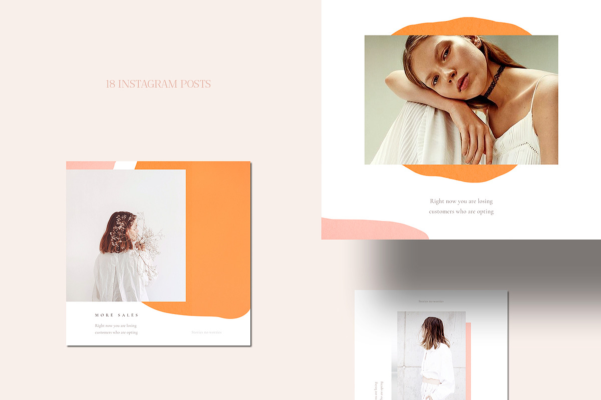 Nezhno - 36 Instagram, a Social Media Template by Stories Collective (Photo 4 of 7)