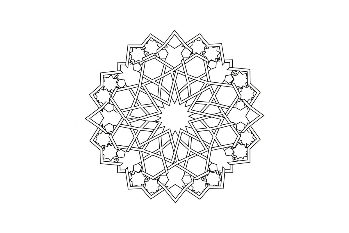 Islamic Mandala Geometric Bundle, an Illustration by Gaye Art (Photo 42 of 51)