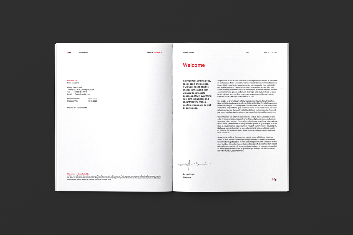 Business Proposal, a Brochure Template by BOXKAYU (Photo 3 of 14)