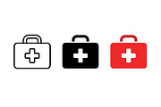 First Aid Kit Vector Design, a Solid Icon by Artonix (Thumbnail 2 of 2)
