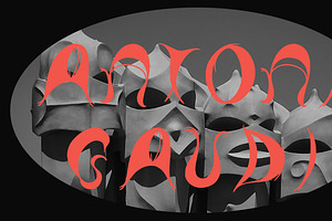 Groovy Funky Gaudi Font