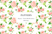 Soft Florals Watercolor Design Set, an Illustration by Art by Lin (Thumbnail 5 of 7)