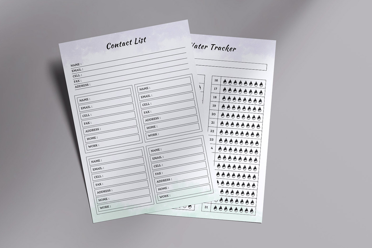 Canva Editable Planner Bundle Pack, a Stationery Template by Design Zone
