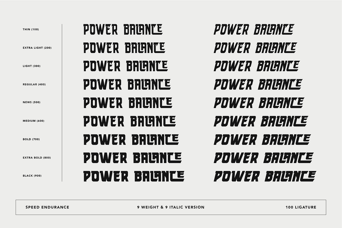 Speed Endurance, a Sans Serif Font by Burntilldead (Photo 3 of 10)