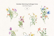 Garden Morning Cottage Core set, a Decorative Illustration by Yuliia Lashevska (Thumbnail 8 of 17)
