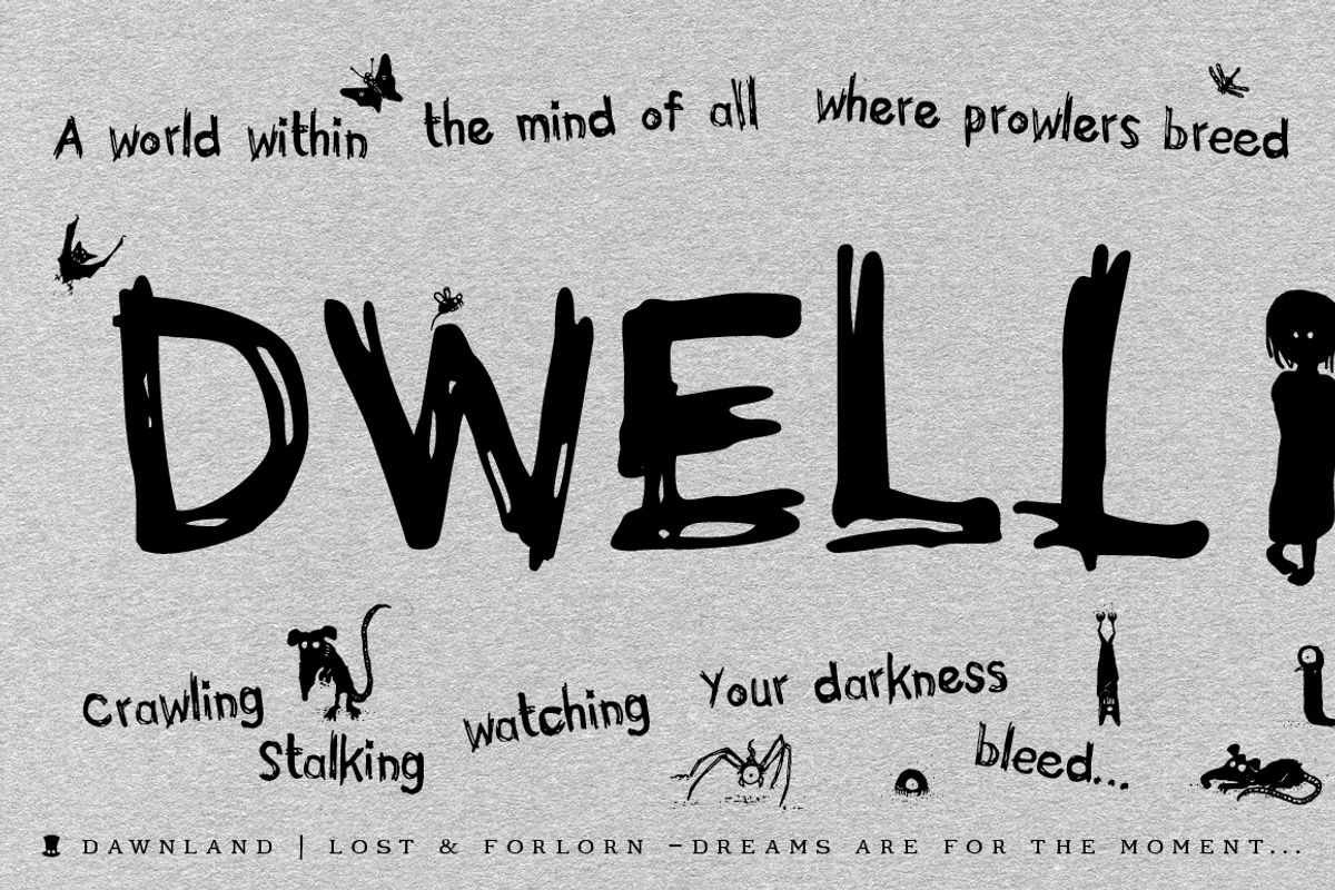 Lost & Forlorn - Complete, 4 fonts