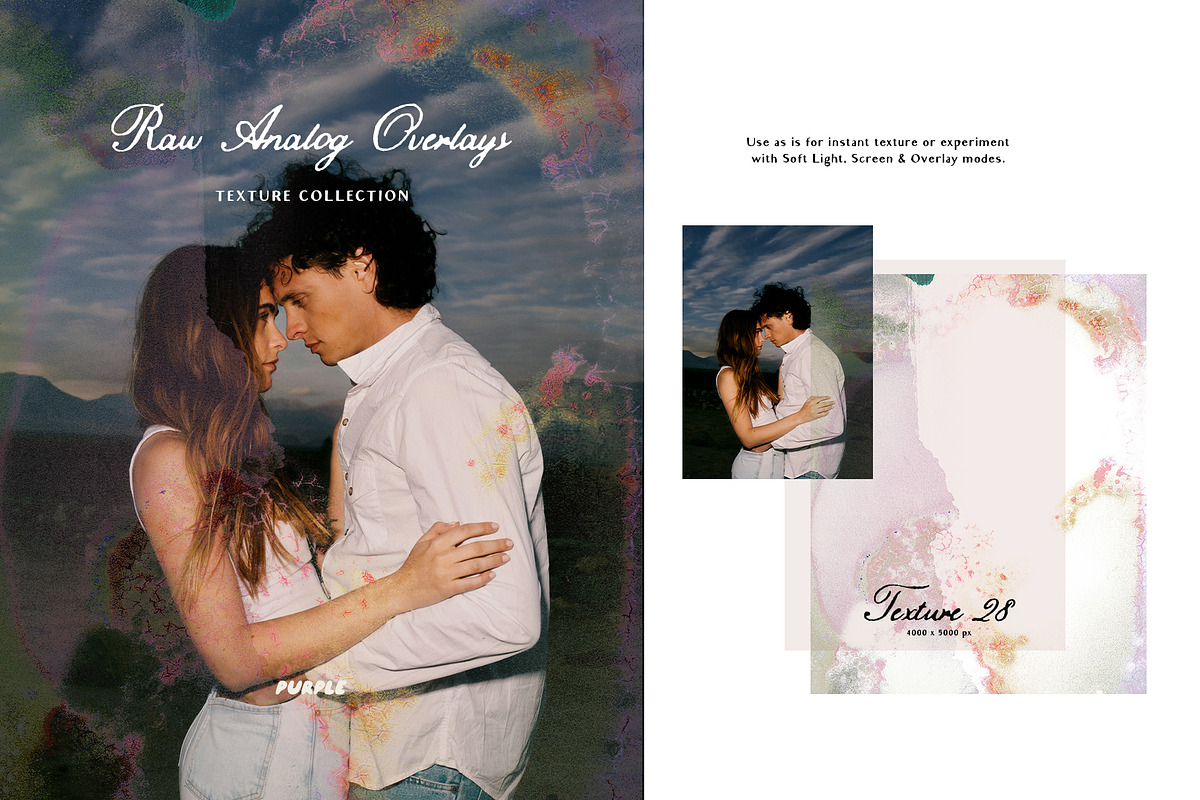 Raw Analog Texture Overlays, a Texture Graphic by Purple (Photo 24 of 31)