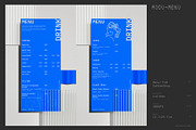 4 FnB & Coffee Shop Menu Templates, a Stationery Template by Moduclave Studio (Thumbnail 4 of 4)