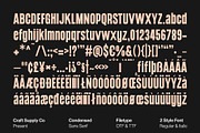Godger – Condensed Sans Serif, a Sans Serif Font by Craft Supply Co. (Thumbnail 8 of 8)