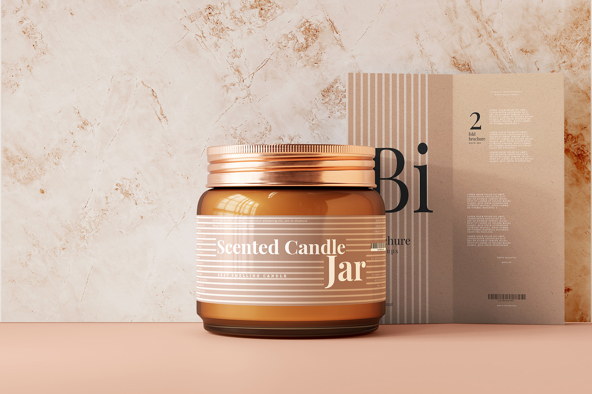 Amber Glass Candle Mockup Bundle, a Packaging Mockup by pmvch (Photo 55 of 135)