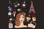 Digital watercolor perfume&cosmetics, an Illustration by Art Loft (Thumbnail 16 of 17)