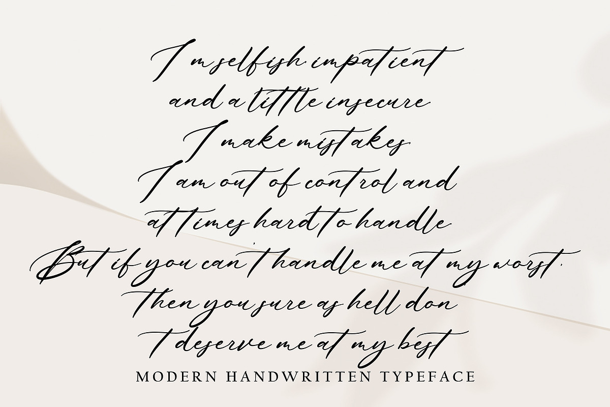 Adelaide Shavone, a Handwritten Font by HaKi Studio (Photo 2 of 5)