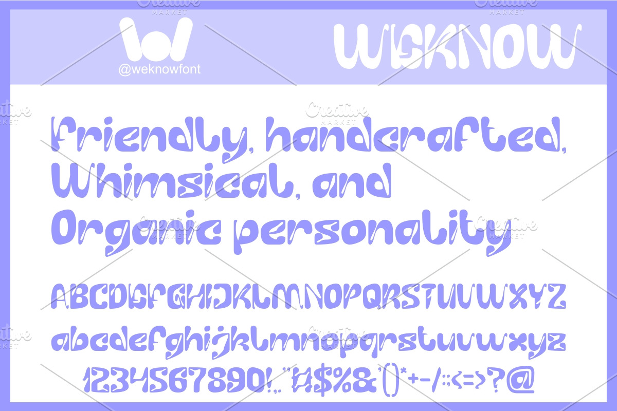 Whisper Heart font, a Handwritten Font by weknow (Photo 2 of 8)