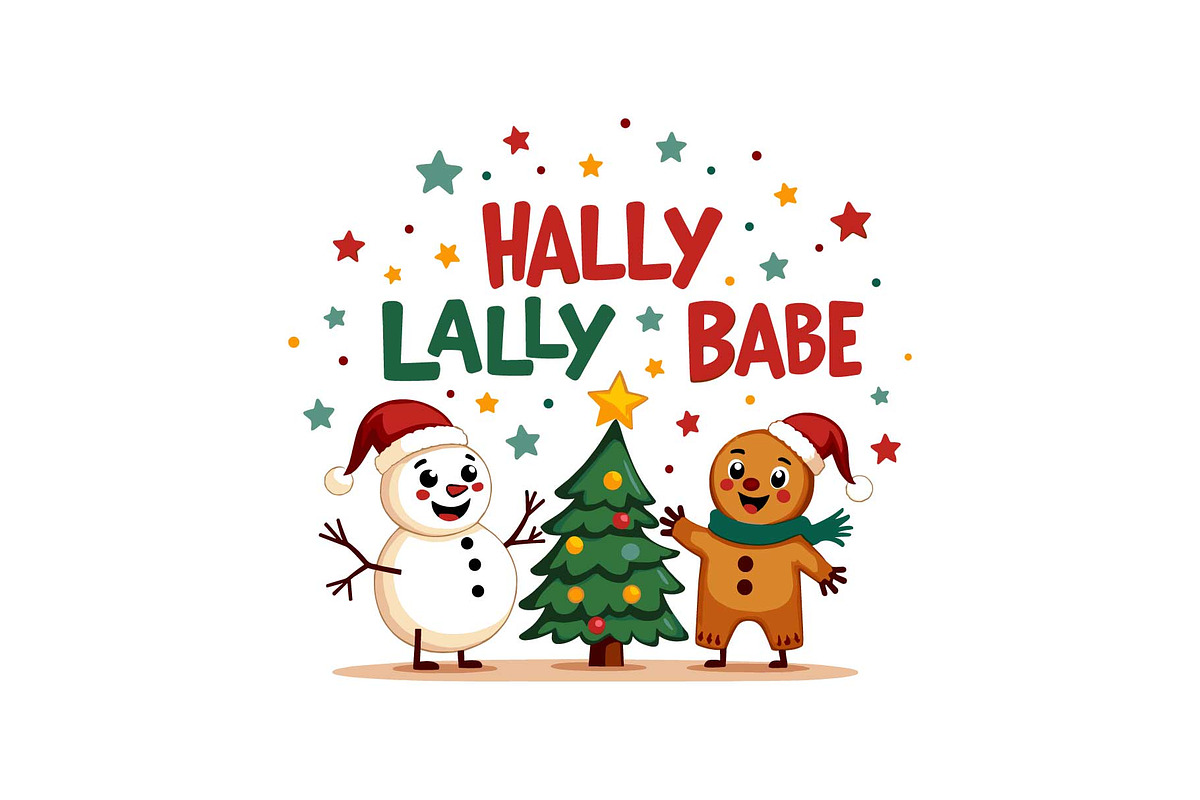 Gingerbread & Snowman Holiday Crew, an Object Graphic by Designs_River (Photo 8 of 12)