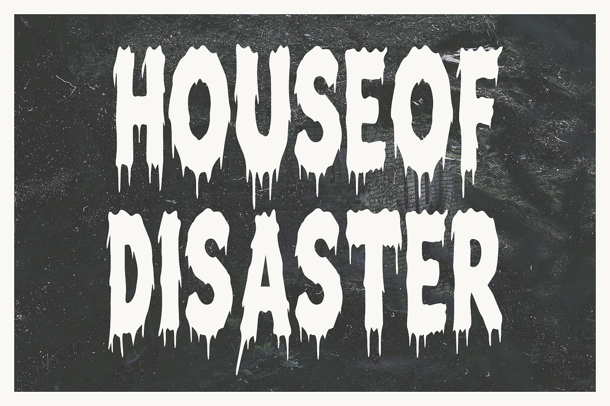 Dockerl Lectohen Spooky Slime Horror, a Sans Serif Font by Maulana Creative (Photo 5 of 7)