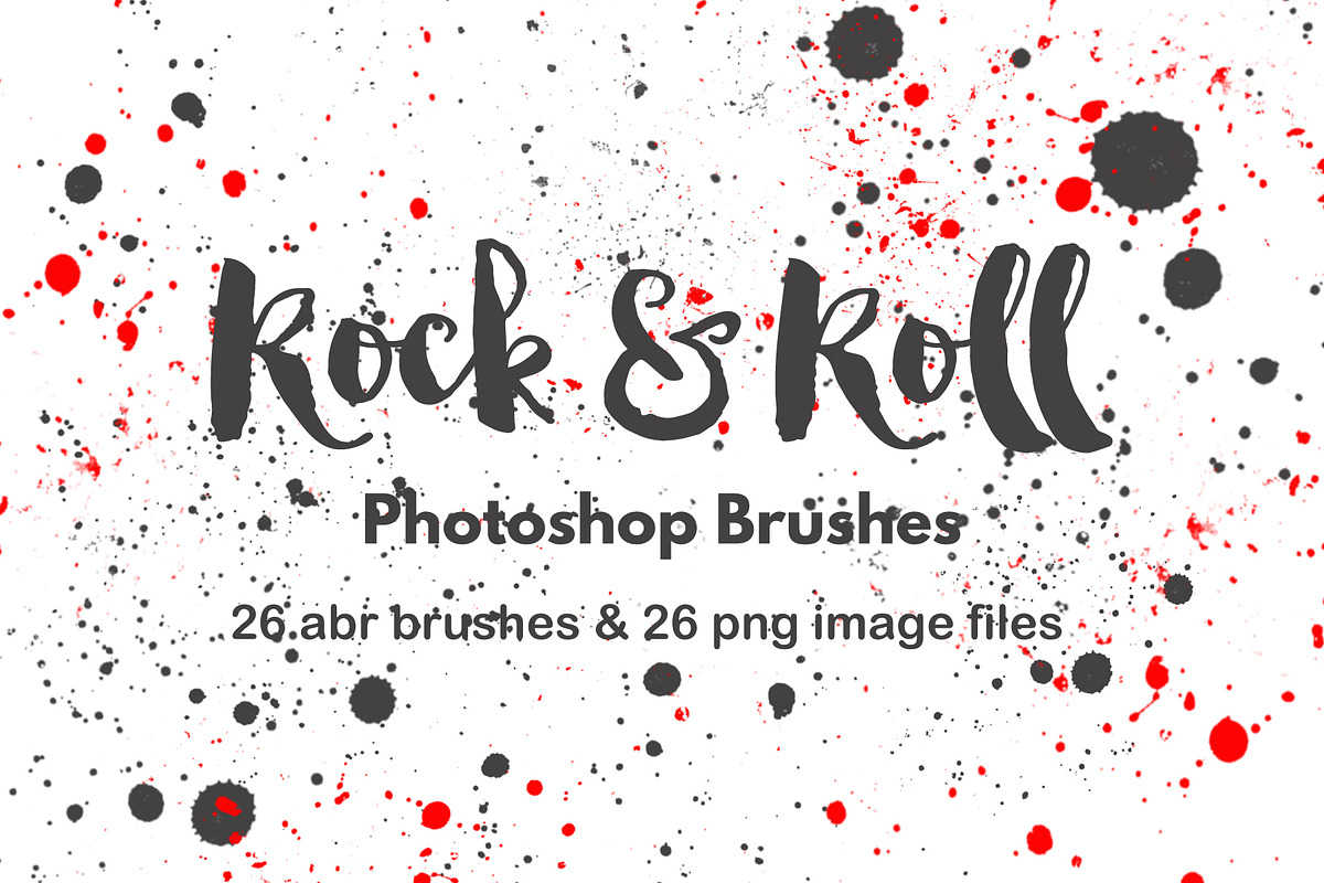 Paint Splatter Brushes Graffiti, a Brush Add-On by FOXYdigitalart (Photo 9 of 11)