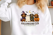 Vintage Halloween Dachshund Dog PNG, a Seasonal Illustration by CraftArtStudio (Thumbnail 3 of 4)