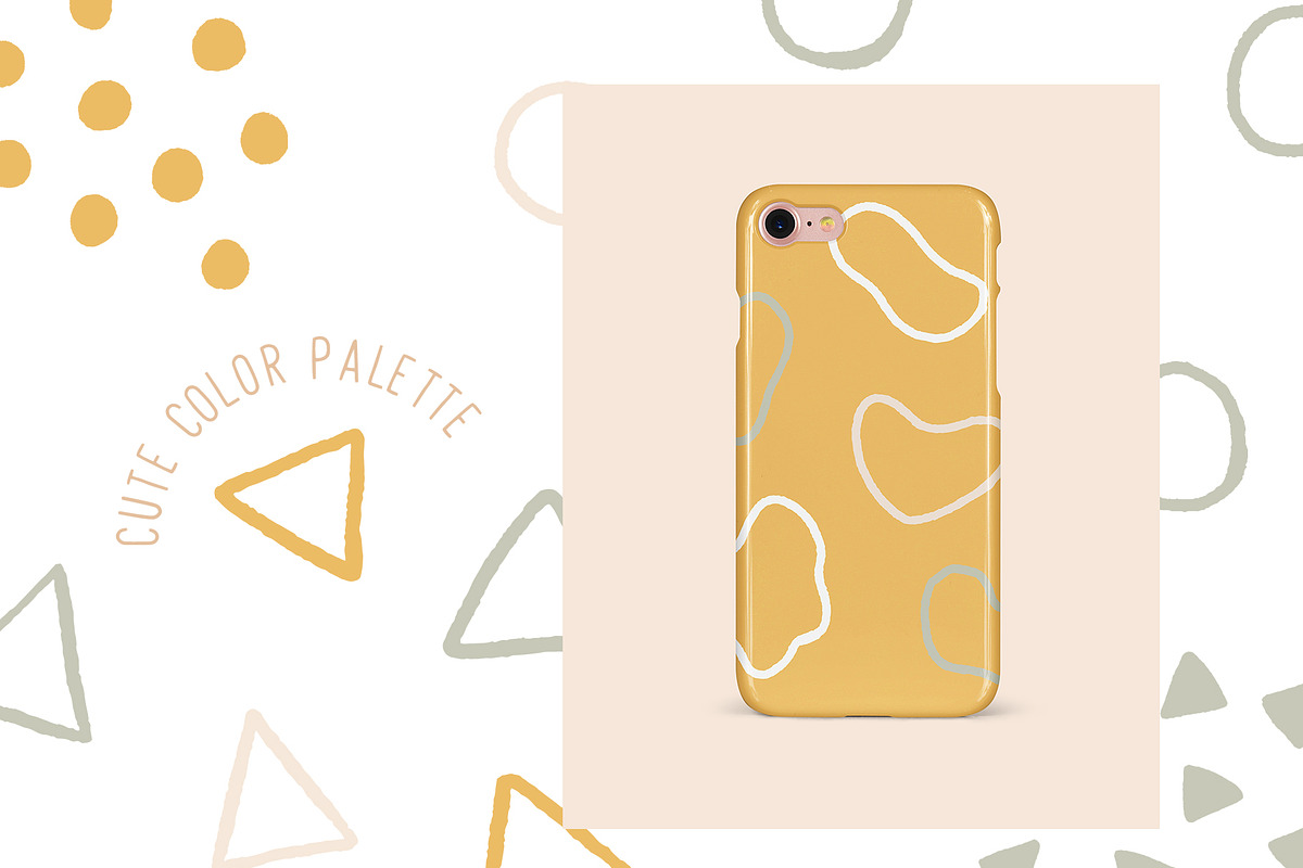 Abstract Shape Illustration Doodles, a Pattern Graphic by Wildflower June (Photo 3 of 3)