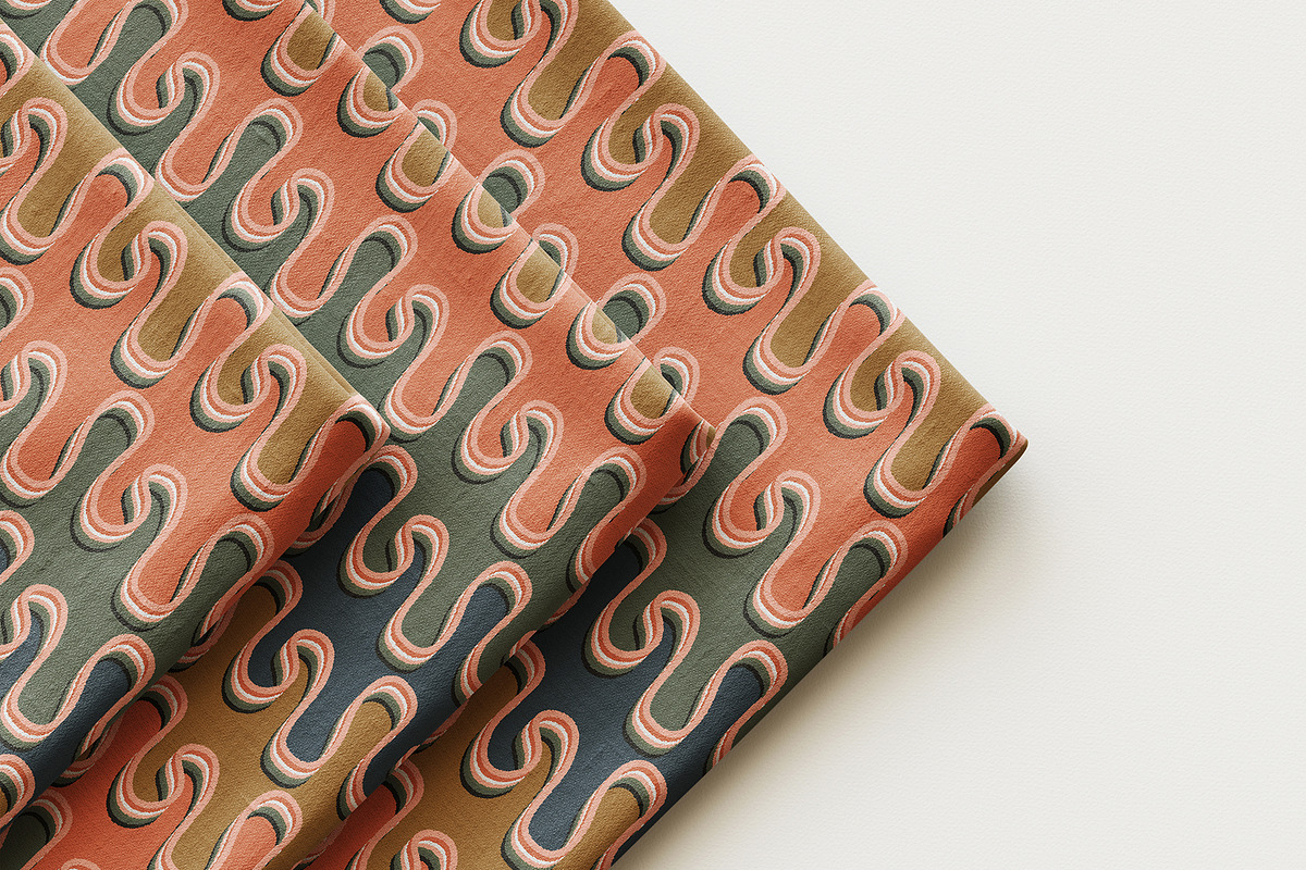 Modern Liquid Geometric Pattern, a Pattern Graphic by StudioGlouna (Photo 5 of 9)
