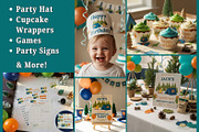 Camping Birthday Party Bundle, a Print Template by Sunny Jar Designs (Thumbnail 2 of 3)