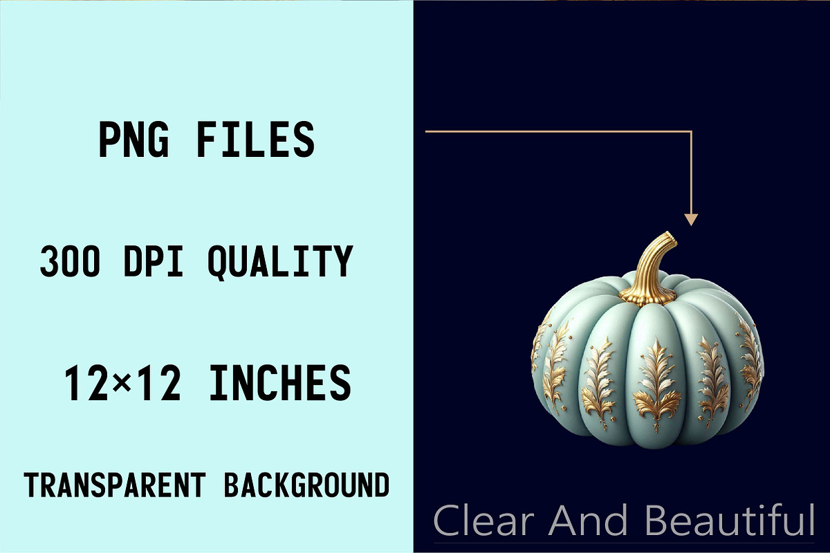Mint Fresh Green Autumn Clipart Bund, an Illustration by SVGArt (Photo 7 of 8)