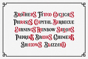 Nostalgia Vintage Font, a Serif Font by Harry Kasyanov (Thumbnail 6 of 16)
