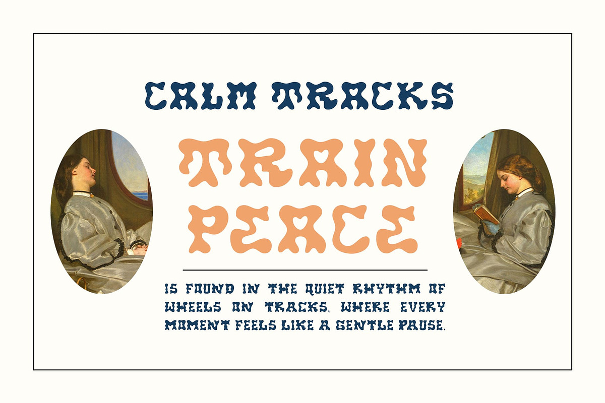 Triompe Blur, a Sans Serif Font by Craft Supply Co. (Photo 2 of 8)