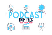 Podcast Icons, an Icon by iconfield (Thumbnail 1 of 5)