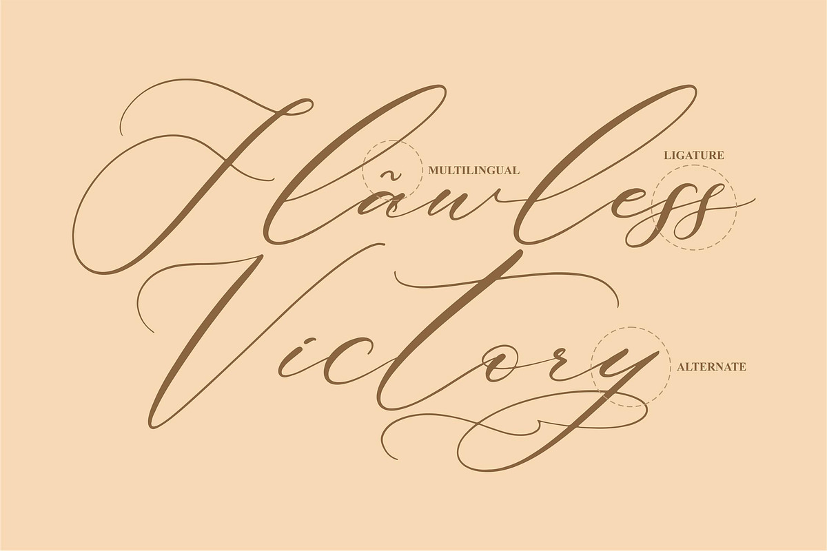 Patricia Rustine Luxury Script Font, a Script Font by Letterena Studios Script (Photo 12 of 15)