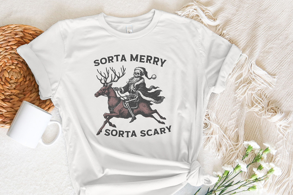 Sorta Merry Sorta Scary PNG, an Illustration by SharpMarketplace