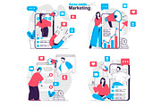 Flat Design Concept Illustrations, a Finance Illustration by alexdndz (Thumbnail 32 of 42)