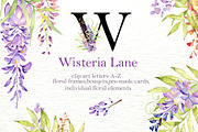 Wisteria lane, a Decorative Illustration by ViсkyArtDesign (Thumbnail 1 of 9)