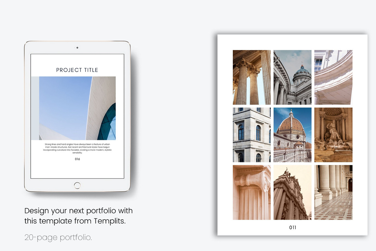 Canva Architecture Portfolio, a Presentation Template by Templits (Photo 6 of 10)