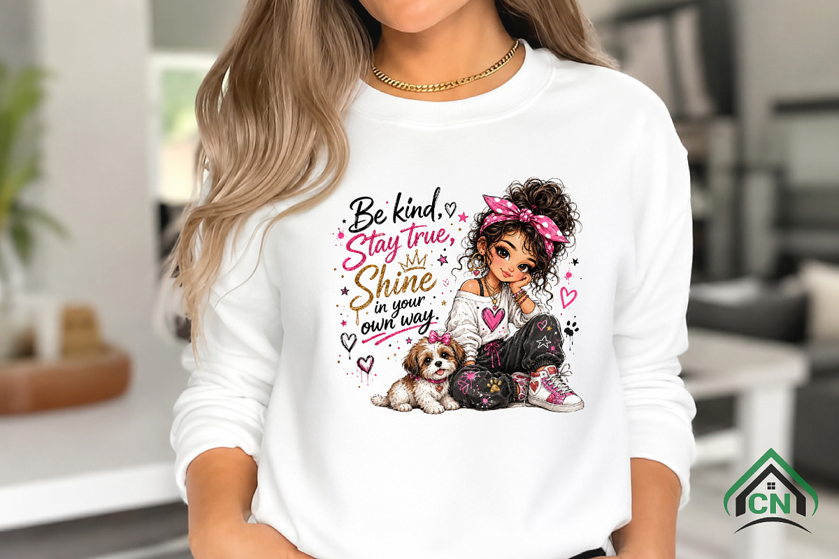 Be Kind Stay True Shine PNG, a Seasonal Illustration by Craft Nest (Photo 3 of 6)