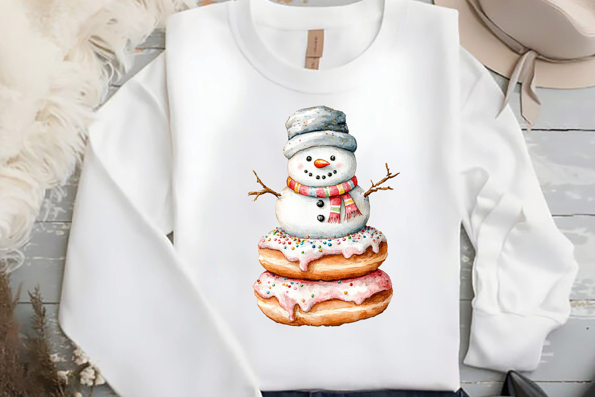 Sweet Christmas Clipart Bundle PNG, an Illustration by DreamCafeArt (Photo 6 of 7)