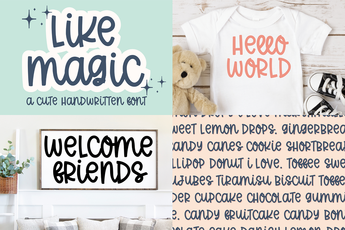 Favorites Font Bundle, Cute Fonts, a Handwritten Font by Designing Digitals (Photo 10 of 11)