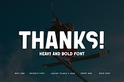 Gesaced - Heavy Bold Font, a Sans Serif Font by Iqsiart Studio (Thumbnail 6 of 6)