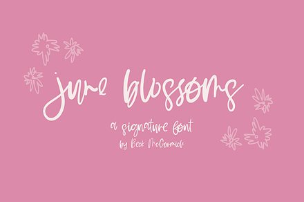 June Blossoms Script
