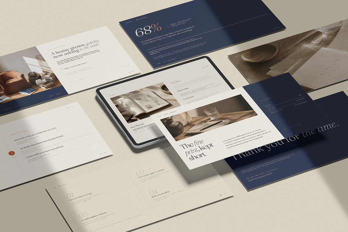 MARGAUX / Brand Proposal Template, a Presentation Template by Leleka.Store (Photo 8 of 16)