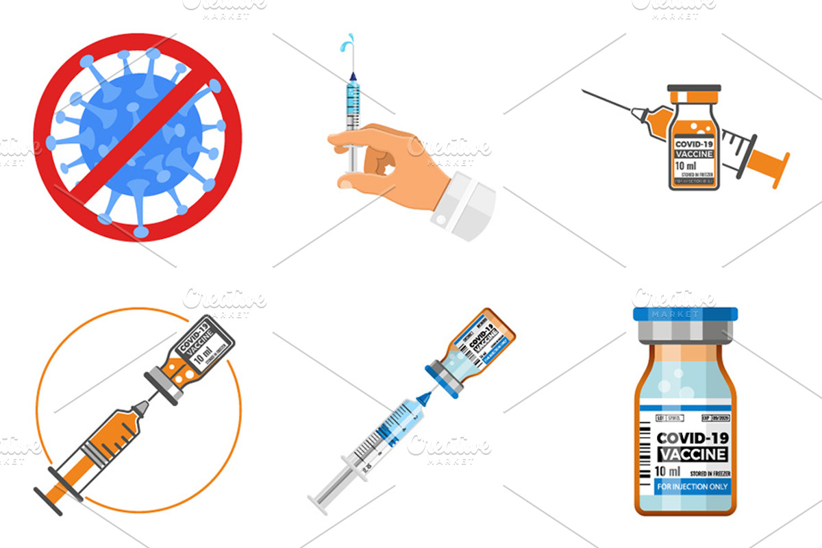 Covid-19 coronavirus vaccine syringe, a Healthcare Illustration by TAlex (Photo 5 of 7)