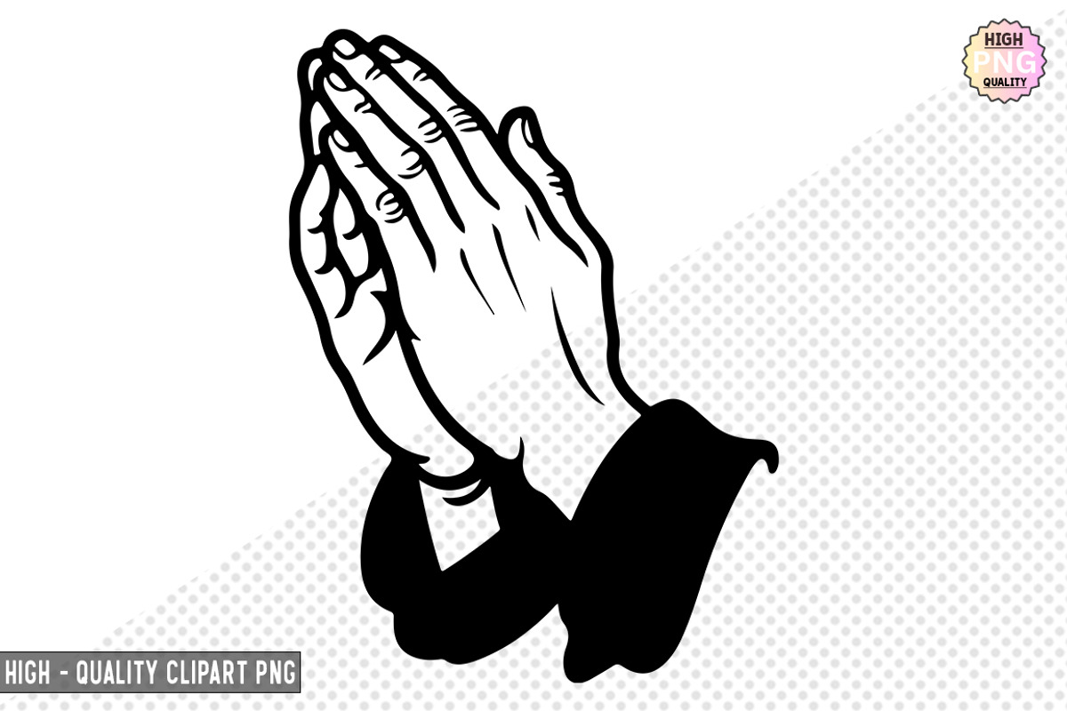Praying Hands SVG Bundle, a Graphic by crative8112 (Photo 3 of 3)
