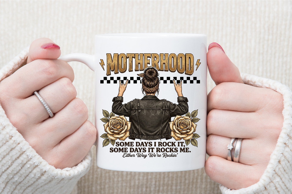 Funny Mothers Day Motherhood Mama, a Work Illustration by Sublimation Artist (Photo 7 of 9)