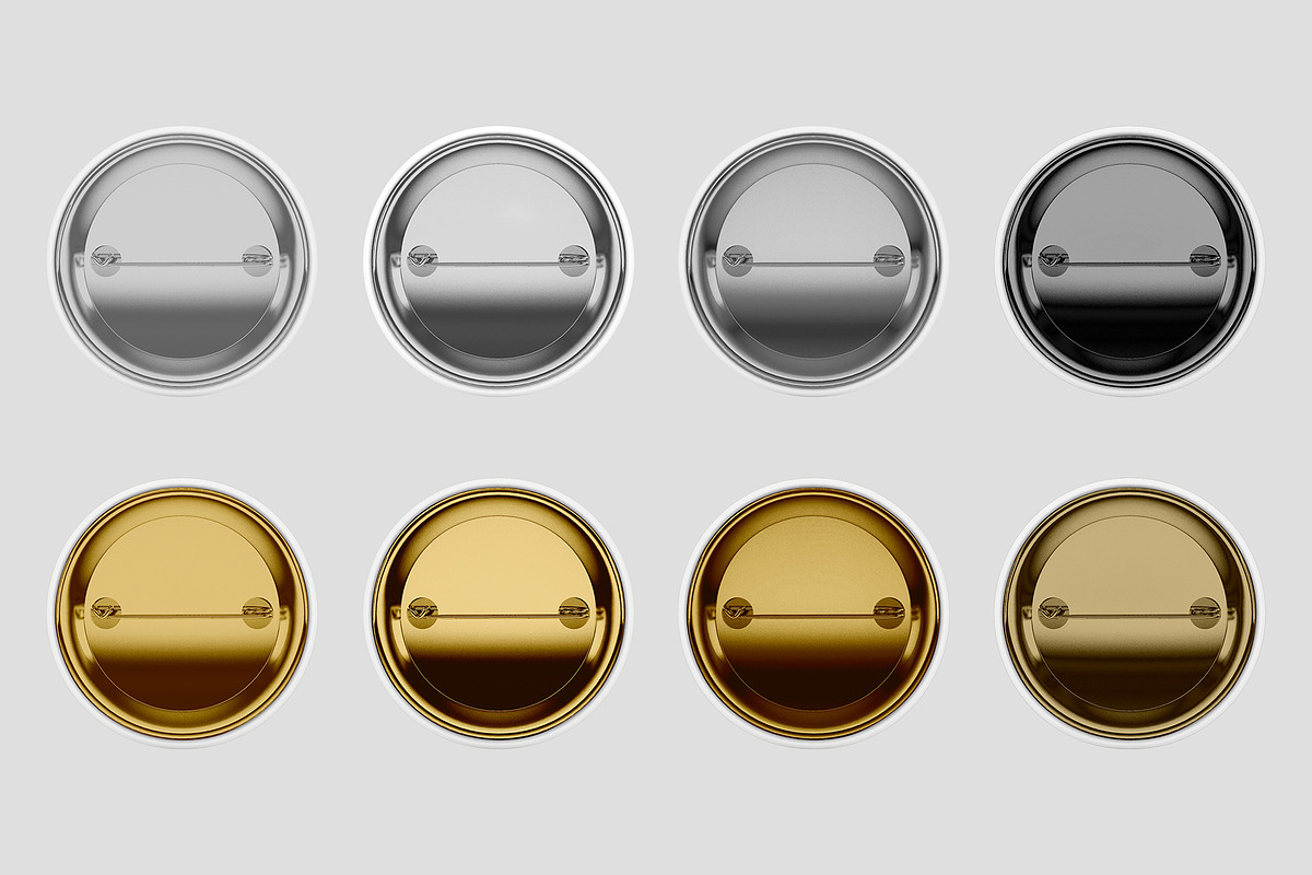 Pin Button Badge Mockup, a Product Mockup by Honnum Graphic Art (Photo 9 of 11)