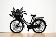 Charming Bicycle with Flowers, an Illustration by Amazin_art (Thumbnail 12 of 21)