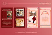 Holiday IG Kit in PSD & CANVA, a Social Media Template by Tangerine Nation (Thumbnail 7 of 9)