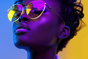109 Fashion models in sunglasses, a Beauty & Fashion Photo by Handmadefont (Thumbnail 17 of 113)