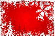 Christmas and New Year Backgrounds, a Decorative Illustration by TAlex (Thumbnail 6 of 6)
