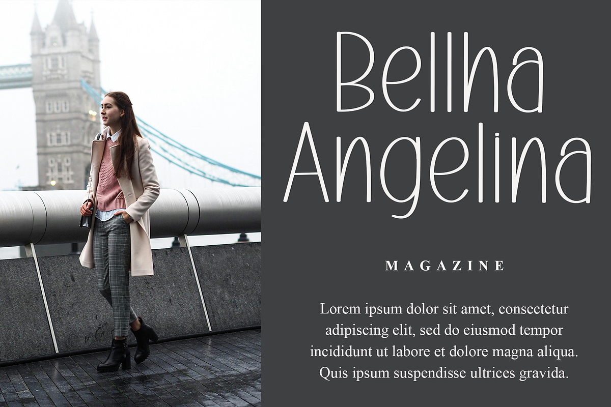 Skydiving, a Sans Serif Font by FreshTypeINK (Photo 3 of 8)