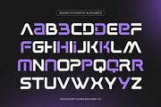 Reano - Futuristic Display Font, a Sans Serif Font by Flawless And Co (Thumbnail 7 of 10)