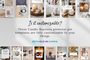 Candle Engagement Pinterest Template, a Social Media Template by Snapybiz (Thumbnail 3 of 10)